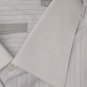 STEFANO RICCI SHIRT $1550 BLUE/GRAY CONTRAST COLLAR/CUFF SLIK SHIRT 17.5 43 NEW