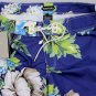 TOM FORD SWIMSUIT $765 NAVY FLORAL PRINT LOGO TIED BEACHWEAR TRUNKS XL 54 NEW