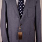 GUCCI COAT $1495 GRAY SIGNATURE CREST LOGO 2-BUTTON SPORT JACKET 42R 52e NEW