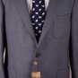 GUCCI COAT $1495 GRAY SIGNATURE CREST LOGO 2-BUTTON SPORT JACKET 42R 52e NEW