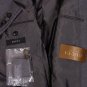GUCCI COAT $1495 GRAY SIGNATURE CREST LOGO 2-BUTTON SPORT JACKET 42R 52e NEW