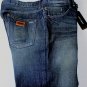 DOLCE & GABBANA JEANS $685 DK WASH LOGO ORN WISKER SPOT FADE DENIM 38/36 54e NEW