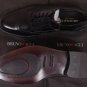BRUNO MAGLI SHOES $585 BLACK WING-TIP SIMANO HANDMADE OXFORD SHOES 9D 42 NEW