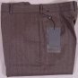 ALEXANDER McQUEEN PANTS $690 BROWN WOOL/CASHMERE COUTURE DRESS SLACKS 38 54e NEW