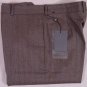 ALEXANDER McQUEEN PANTS $690 BROWN WOOL/CASHMERE COUTURE DRESS SLACKS 38 54e NEW