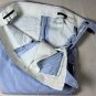 BAMFORD & SONS PANTS $545 BLUE SEERSUCKER COTTON SUMMER TROUSER 36 52e NEW