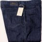 BRIONI JEANS $895 DARK WASH LOGO ORNAMNETED/STINGRAY HANDMADE DENIM 36/35 52 NEW