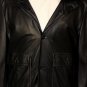 GUCCI JACKET $3580 BLACK PERFORATED LEATHER 7-BTN BOMBER JACKET 44 56e NEW