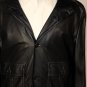 GUCCI JACKET $3580 BLACK PERFORATED LEATHER 7-BTN BOMBER JACKET 44 56e NEW