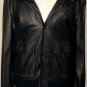 GUCCI JACKET $3580 BLACK PERFORATED LEATHER 7-BTN BOMBER JACKET 44 56e NEW