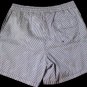 BRIONI SAILING SWIMSUIT $600 LIGHT BLUE LOGO ORNAMENTED SWIM TRUNKS MED 50e NEW