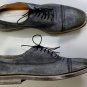 MAISON MARTIN MARGIELA SHOES $765 GRAY WASHED LEATHER DISTRESS OXFORD 13 46e NEW