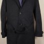 BRIONI JACKET $3295 CHARCOAL GRAY 5-BTN WOOL/CASHMERE HANDMADE TOPCOAT L 52e NEW