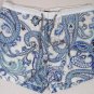 ETRO SWIM TRUNKS $350 LIGHT BLUE LOGO PAISLEY BEACHWEAR SWIM SHORTS MED 50e NEW