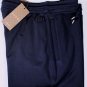 GUCCI PANTS $565 NAVY LOGO EMBRIODERED BACK HIP ACTIVE TROUSER XXXL 42 58e NEW
