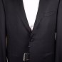 CORNELIANI SUIT $1895 BLACK 1-BTN SUPER 110's WOOL TUXEDO 44XL 54e NEW
