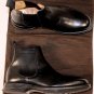 CHURCH'S SHOES $580 BLACK BENCH MADE SIDE GORE DEVON CITY BOOTS 7.5 40.5e NEW