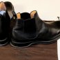 CHURCH'S SHOES $580 BLACK BENCH MADE SIDE GORE DEVON CITY BOOTS 7.5 40.5e NEW