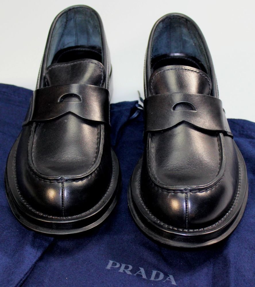 prada triple black runners