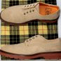 CESARE PACIOTTI SHOES $495 SAHARA BROWN SUEDE MADISON AVE 308 WINGTIP 9 42e NEW