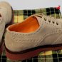 CESARE PACIOTTI SHOES $495 SAHARA BROWN SUEDE MADISON AVE 308 WINGTIP 9 42e NEW
