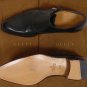 GUCCI SHOES $890 DK GREEN PATINA LOGO CHARM BUCKLED MONKSTRAP 12.5 45.5e NEW