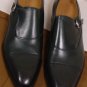 GUCCI SHOES $890 DK GREEN PATINA LOGO CHARM BUCKLED MONKSTRAP 12.5 45.5e NEW