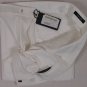 VERSACE PANTS $585 WHITE LEATHER GREEK KEY WAIST COUTURE LOGO SLACKS 40 56e NEW