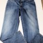 BRIONI JEANS $595 DARK WASH FRONT WHISKERED LOGO HANDMADE DENIM 40/38 56e NEW