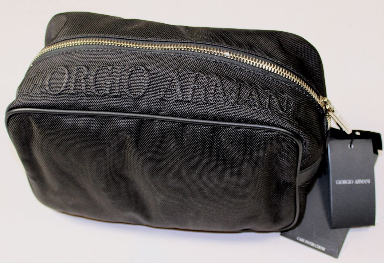 giorgio armani travel bag