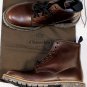 CHURCH'S SHOES $685 DARK BROWN BENCH MADE CAMMO LUG SOLE BOOTS 8.5 41.5e NEW