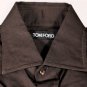 TOM FORD SHIRT $595 DARK BROWN MULTI-POCKET DOWNTOWN SAFARI SHIRT 16/34 41 NEW