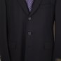 BELVEST JACKET $1995 BLACK 3-BTN WOOL HANDMADE TOP COAT 46R 56e NEW