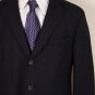 BELVEST JACKET $1995 BLACK 3-BTN WOOL HANDMADE TOP COAT 46R 56e NEW