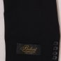 BELVEST JACKET $1995 BLACK 3-BTN WOOL HANDMADE TOP COAT 46R 56e NEW