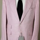 TOM FORD JACKET $3820 ROSE LINEN/WOOL/SILK SUMMER BLAZER 2-BTN COAT 42R 52e NEW