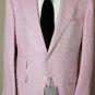 TOM FORD JACKET $3820 ROSE LINEN/WOOL/SILK SUMMER BLAZER 2-BTN COAT 42R 52e NEW
