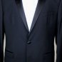 DOLCE & GABBANA SUIT $2900 BLACK 2-BTN WOOL/SILK MARTINI TUXEDO 44R 56 NEW