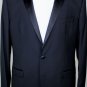 DOLCE & GABBANA SUIT $2900 BLACK 2-BTN WOOL/SILK MARTINI TUXEDO 44R 56 NEW
