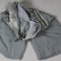 BRUNELLO CUCINELLI SWIMSUIT $695 GRAY STRIPED LOGO BOARD SHORTS TRUNKS L 52e NEW