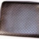 GUCCI iPAD CASE $535 DARK BROWN LOGO GUCCISSIMA EMBOSSED iPAD PROTECTOR CASE NEW