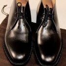 CHURCH'S SHOES $745 BLACK BENCH MADE CHALFONT HAND MADE ANKLE BOOTS 8 41e NEW