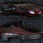 DOLCE & GABBANA SHOES $990 DARK BORDEAUX BENCHMADE SHADOW ANTIC DERBY 9 42e NEW