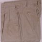 INCOTEX PANTS $980 SAND BROWN SUPER 150's WOOL HANDMADE DRESS SLACKS 32 48e NEW