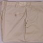 BRIONI PANTS $545 TAN KHAKI COTTON CANNES HANDMADE GOLF DRESS SLACKS 40 56e NEW
