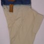 GUCCI PANTS $595 NAVY w/BLUE FADE WAIST LOGO LOOP COUTURE SLACKS 36 52e NEW