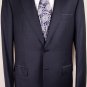 BRIONI SUIT $5890 GRAY/NAVY 2-BTN 100%WOOL PARLAMENTO HANDMADE SUIT 48R 58e NEW