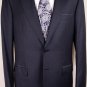BRIONI SUIT $5890 GRAY/NAVY 2-BTN 100%WOOL PARLAMENTO HANDMADE SUIT 48R 58e NEW