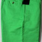 INCOTEX SHORTS $265 GREEN CHINOLINO BERMUDA WALKING SHORT PANTS 36 52e NEW