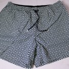 BRIONI SAILING SWIMSUIT $600 NAVY/WHITE LOGO EMBROIDERED SWIM TRUNKS XL 54e NEW